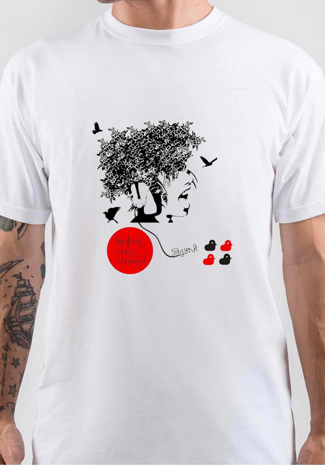 Bjork Art T-Shirt Style006