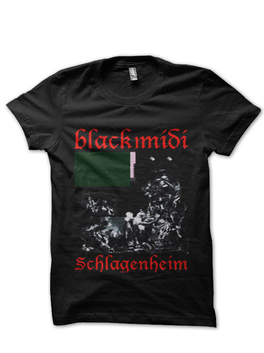 Black Midi T-Shirt Style005