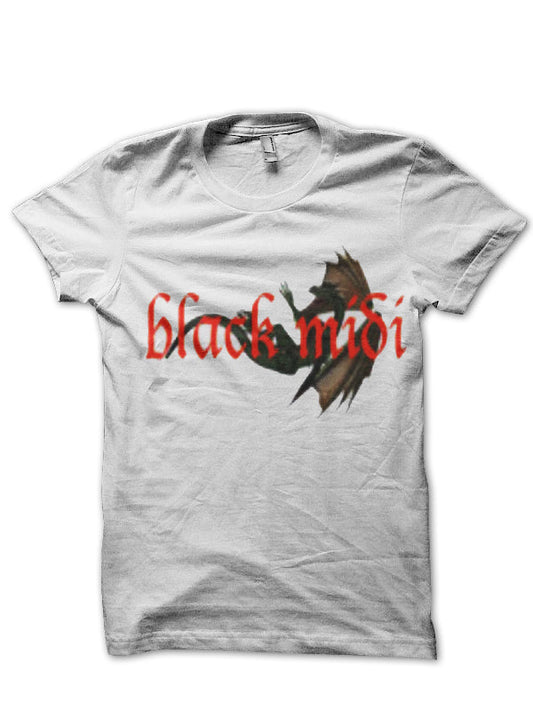 Black Midi T-Shirt Style003