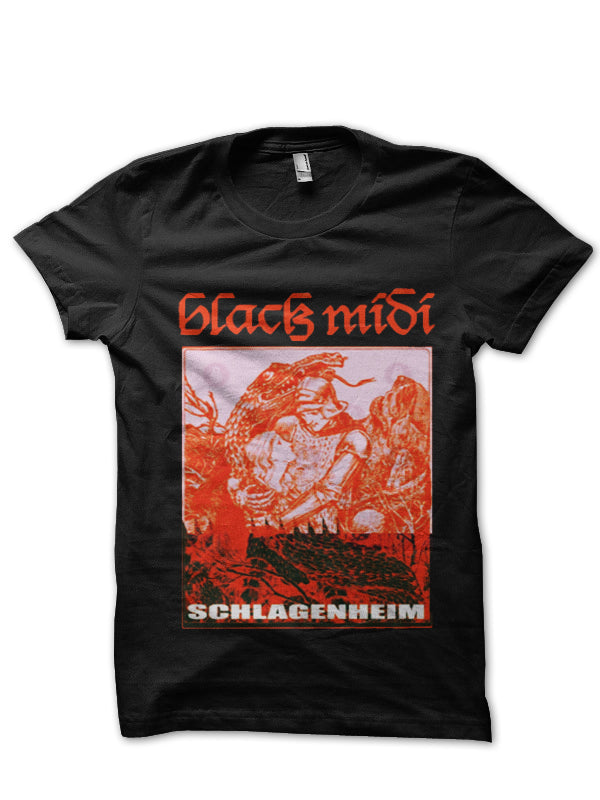 Black Midi T-Shirt