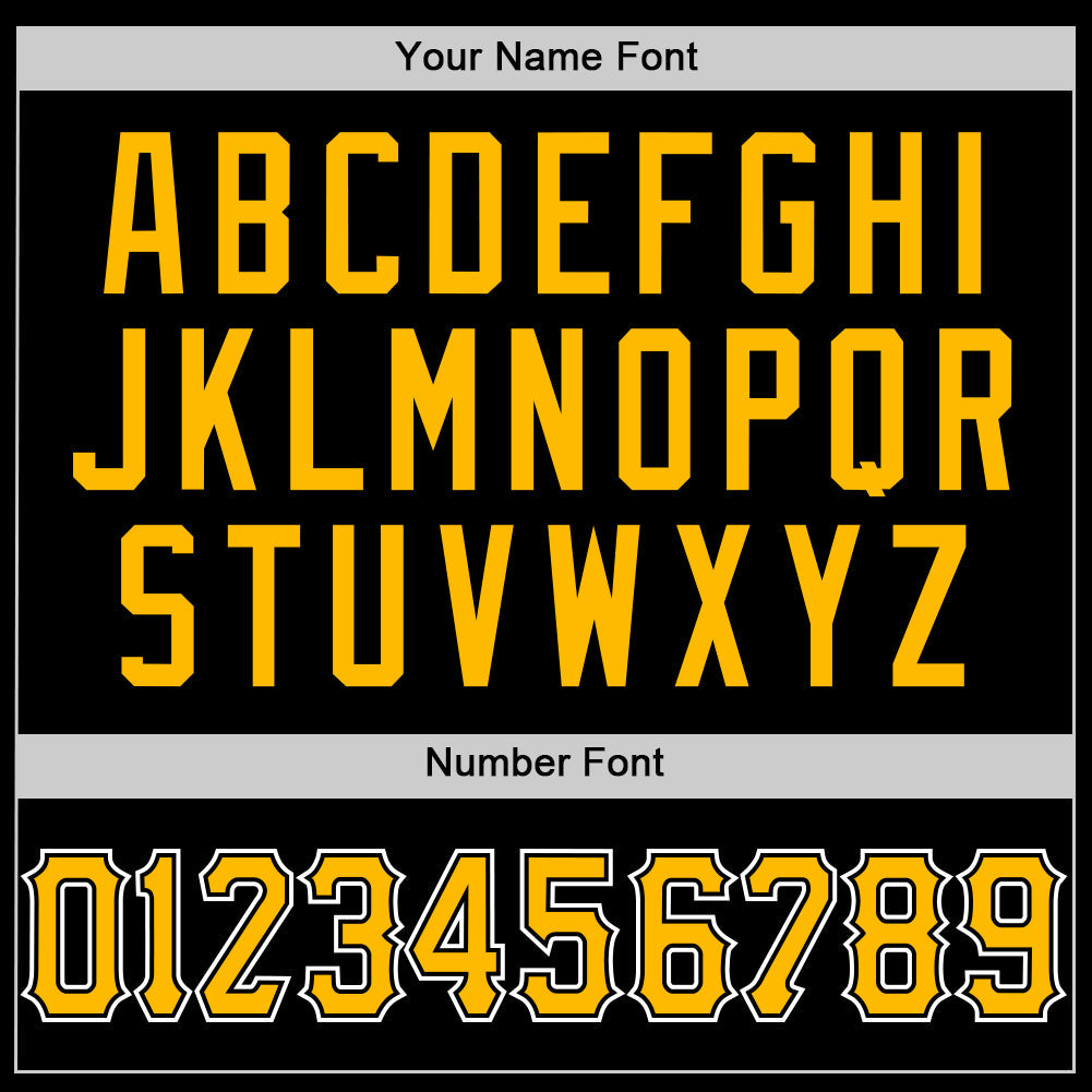 Custom Black Gold Pinstripe White Authentic Sleeveless Baseball Jersey