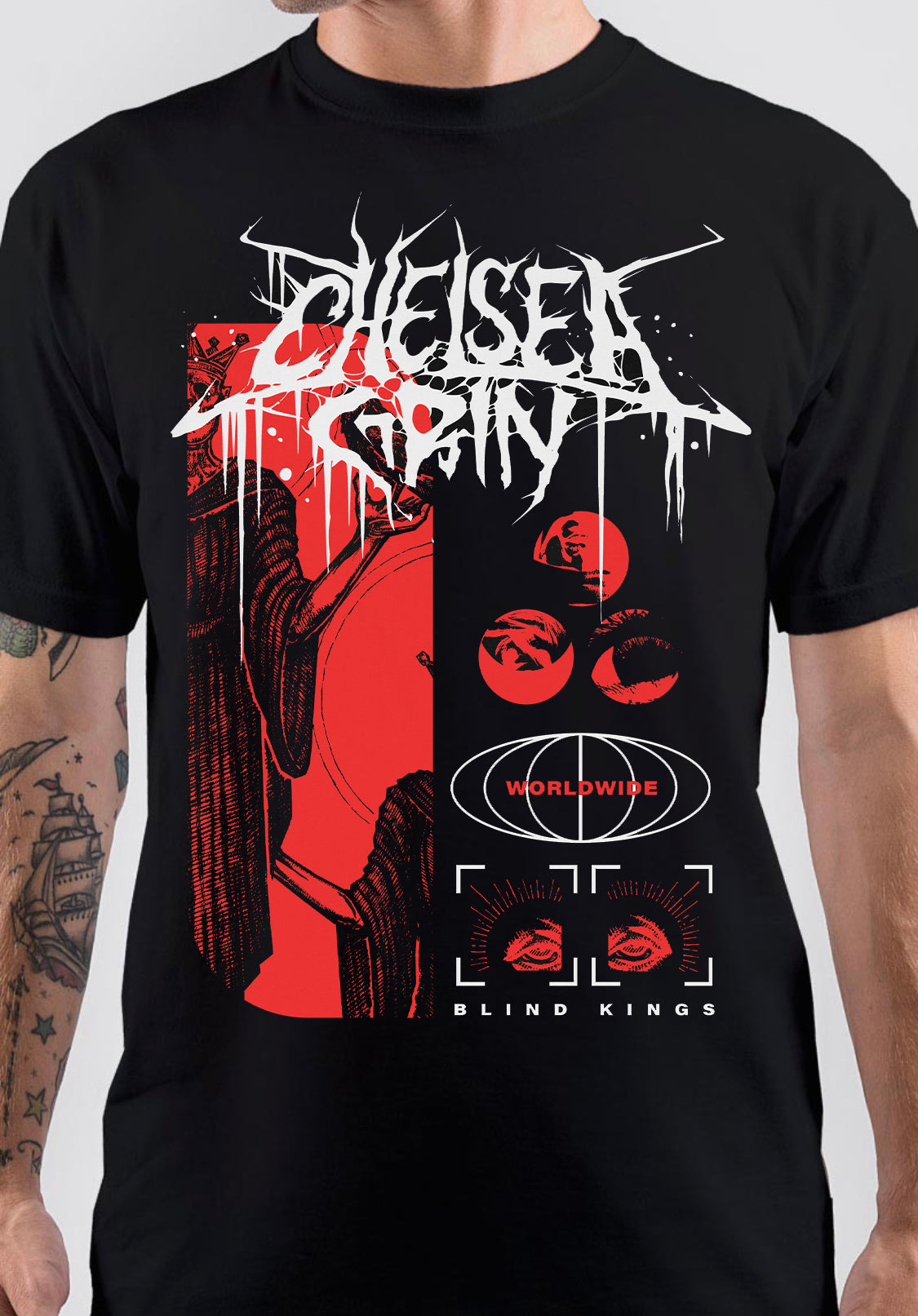 Blind Kings Chelsea Grin T-Shirt Style001