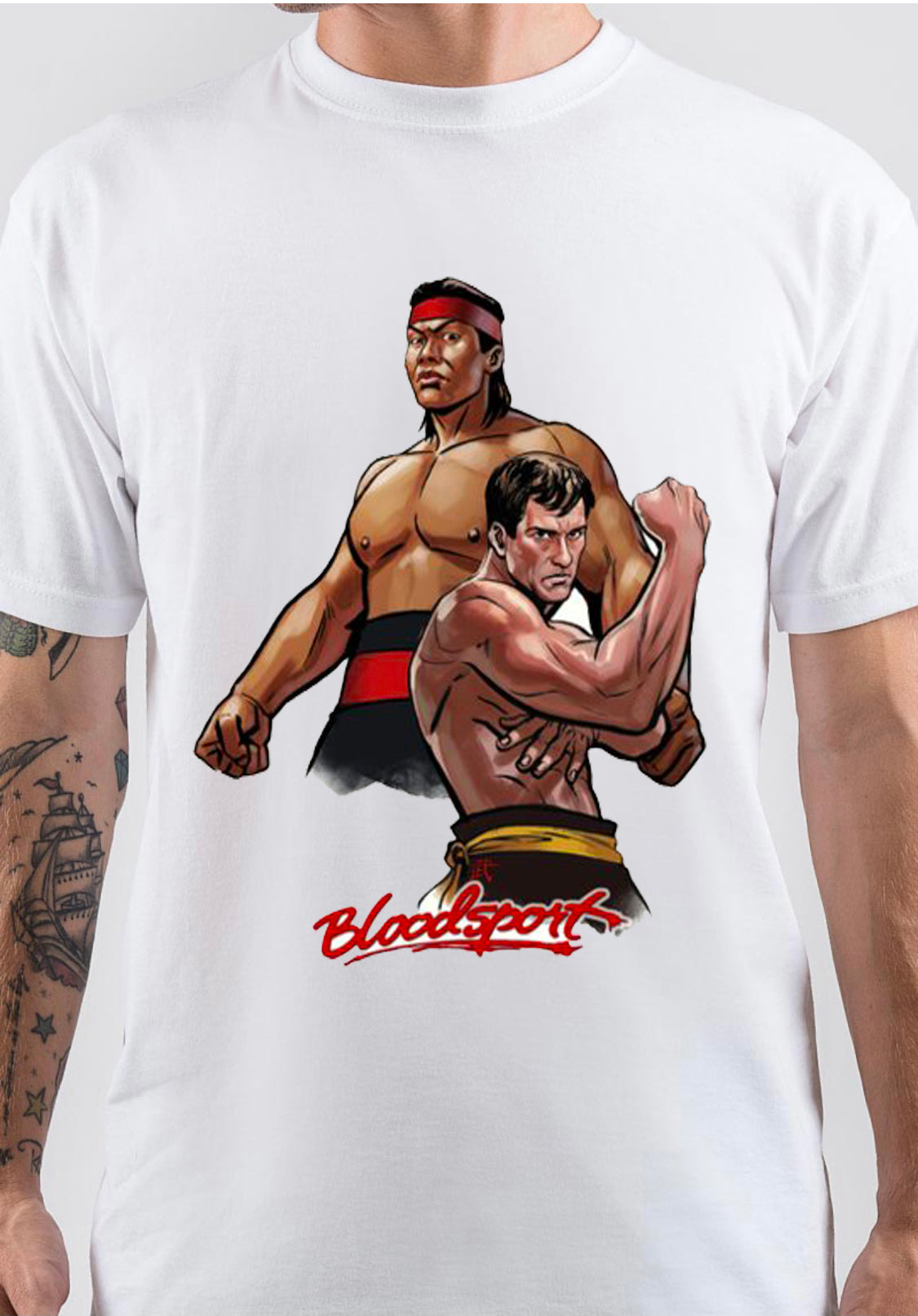 Bloodsport Art T-Shirt Style001