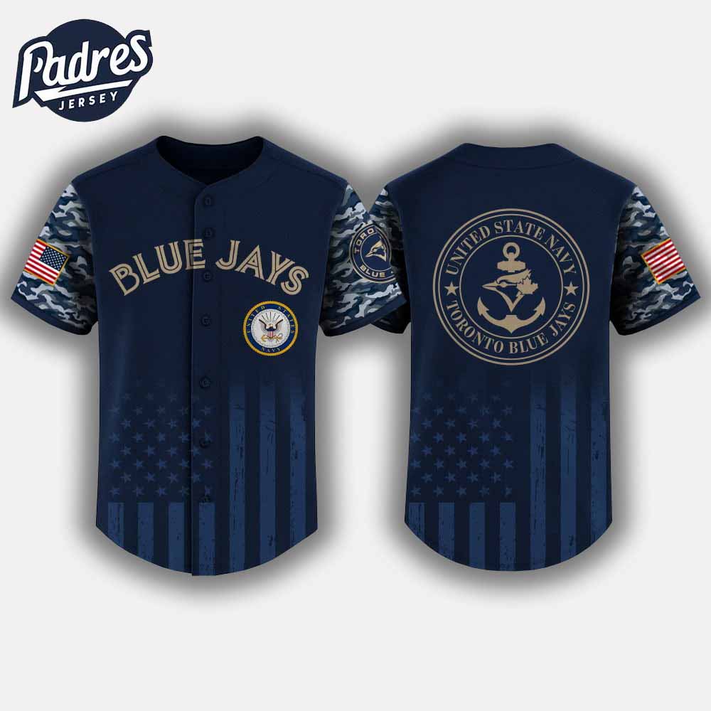 Blue Jays US Navy Appreciation Night 2025 Baseball Jersey - Padres Jersey Oasis: Elevate Your Baseball Style Game