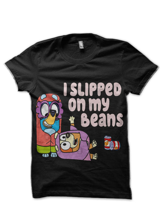 Bluey Grannies Black T-Shirt