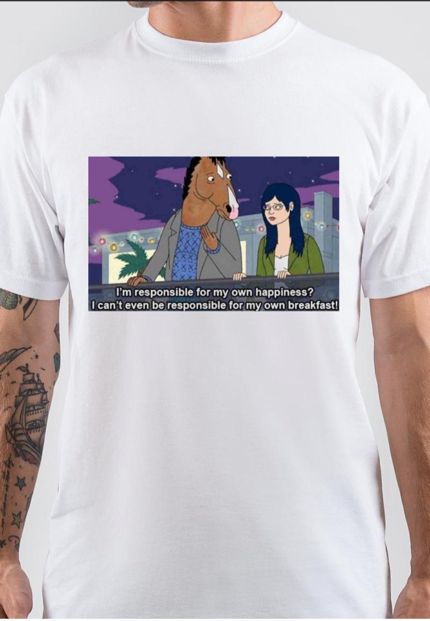 BoJack Horseman White T-Shirt
