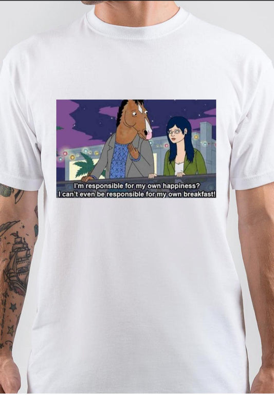 BoJack Horseman White T-Shirt