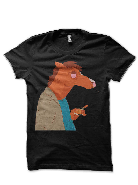 Bojack Horseman Half Sleeve T-Shirt Style009