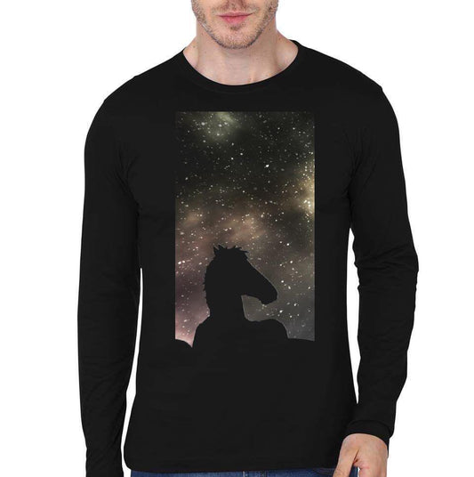 Bojack Horseman Night Sky Full Sleeve T-Shirt