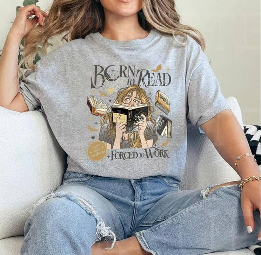 Born To Read FW Bookish Shirt, Funny Reader Book Addict, Bookish Gift for Her, Dark Romance, Fourth Wing Book Shirt, Dragon Rider