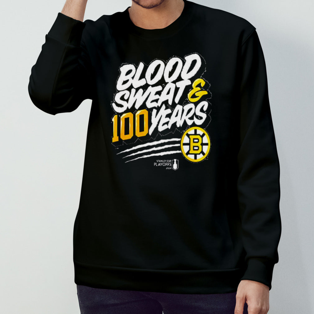 Boston Bruins 2024 Stanley Cup Playoffs Slogan T-Shirt