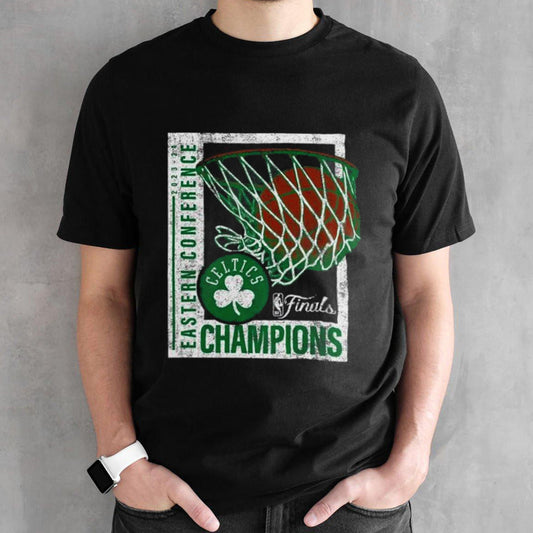 Boston Celtics 2024 Eastern Conference Champions Full Court Trap Shirt