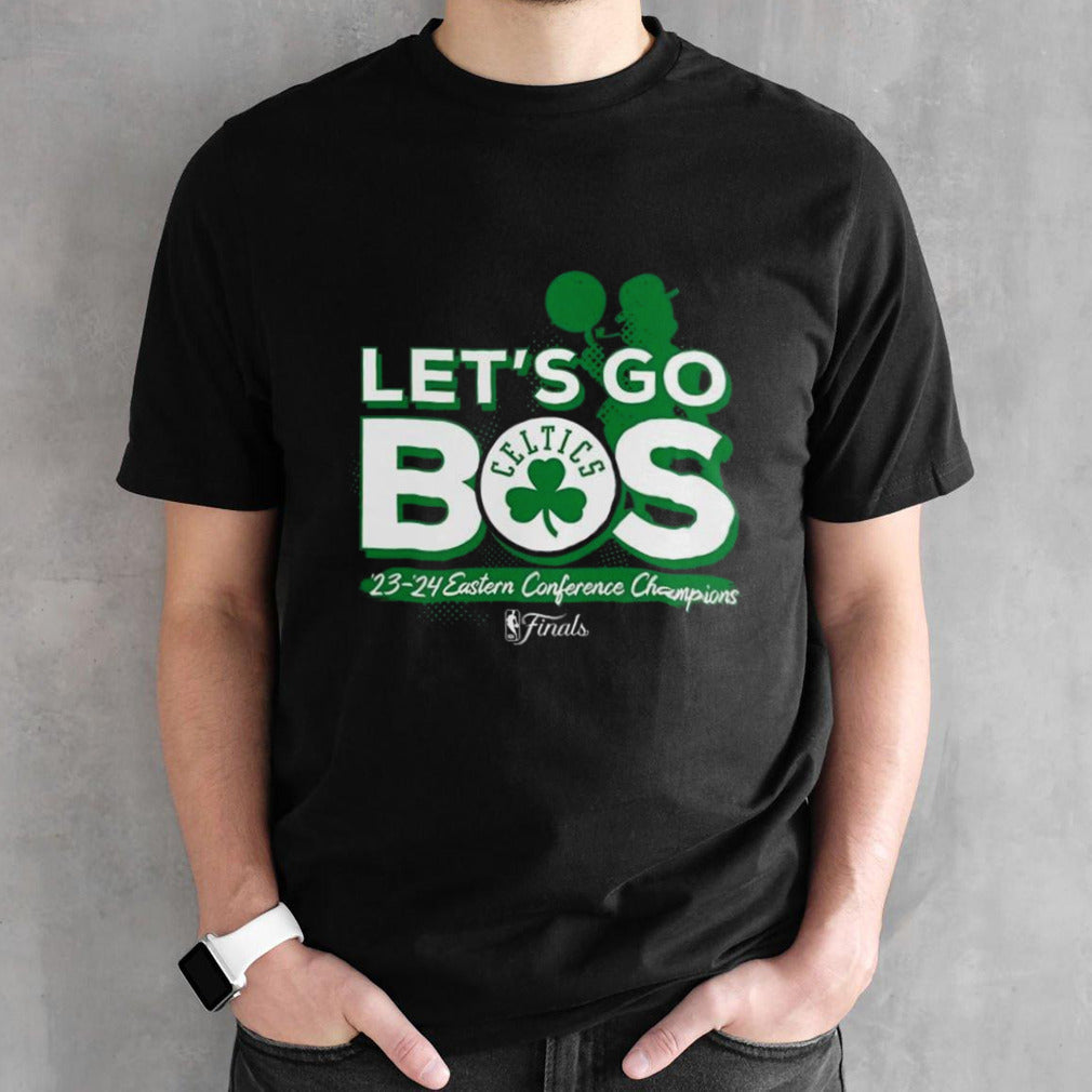Boston Celtics 2024 Eastern Conference Champions Layup Drill T-shirt