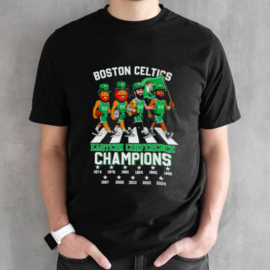 Boston Celtics Abbey Road Eastern Conference Champions Shirt