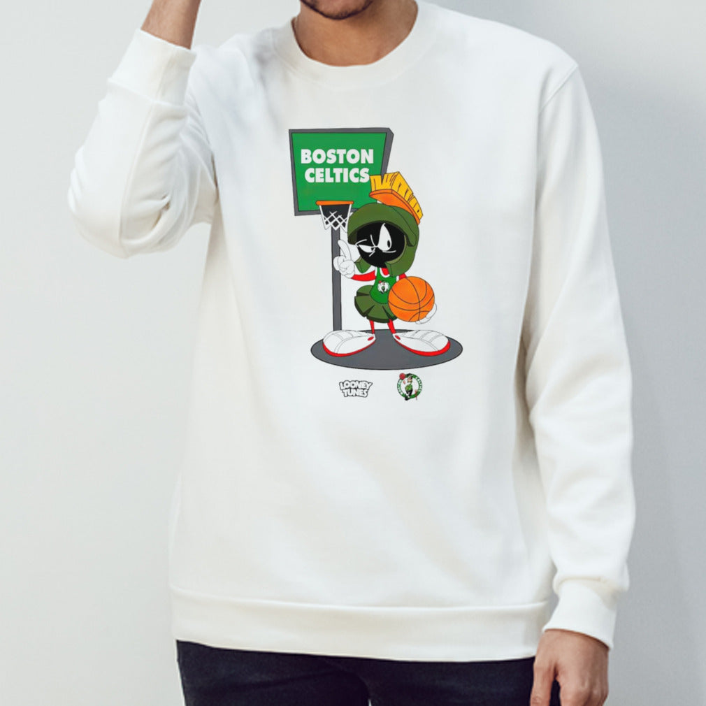 Boston Celtics Looney Tunes Marvin the Martian shirt