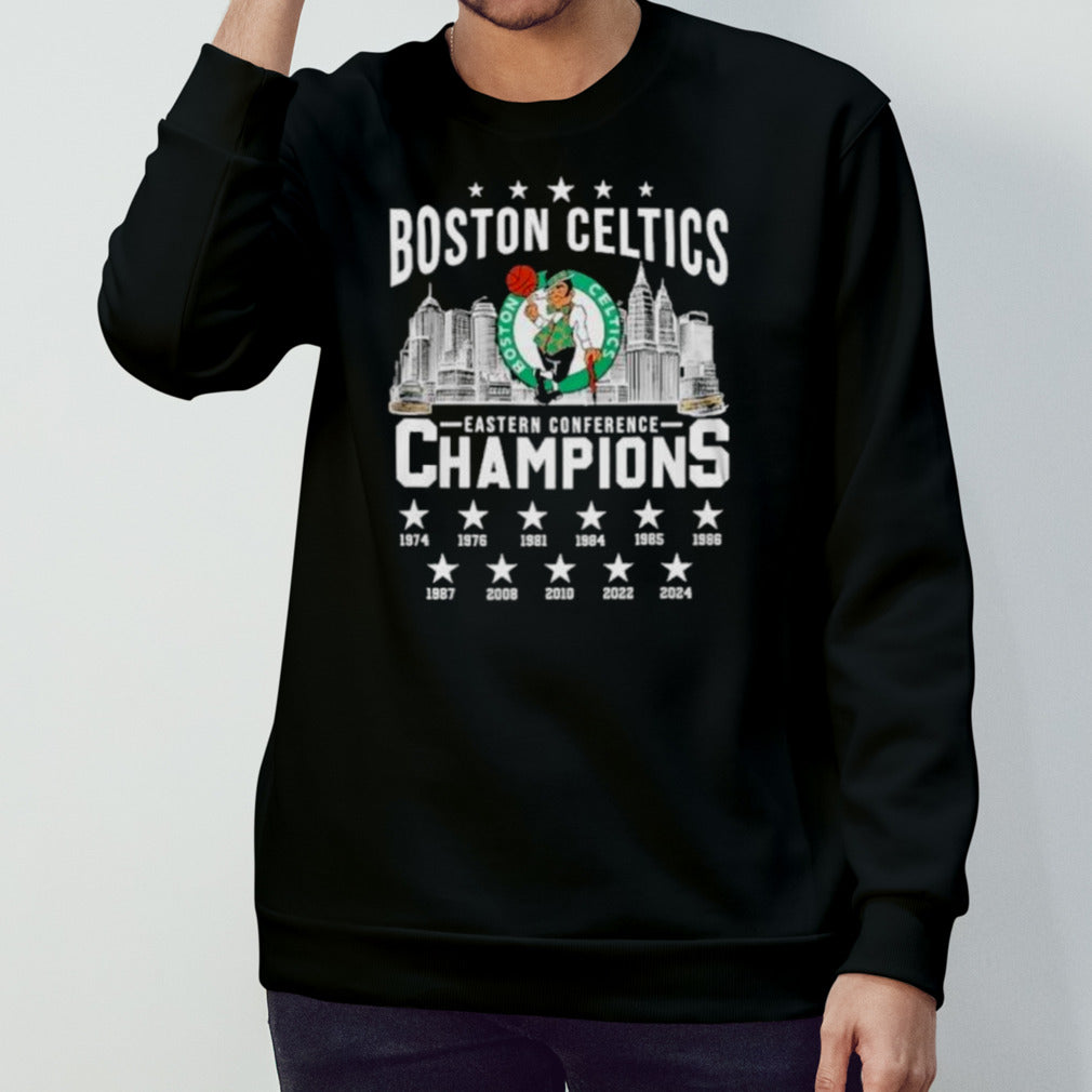 Boston Celtics Skyline Eastern Conference Champions Shirt