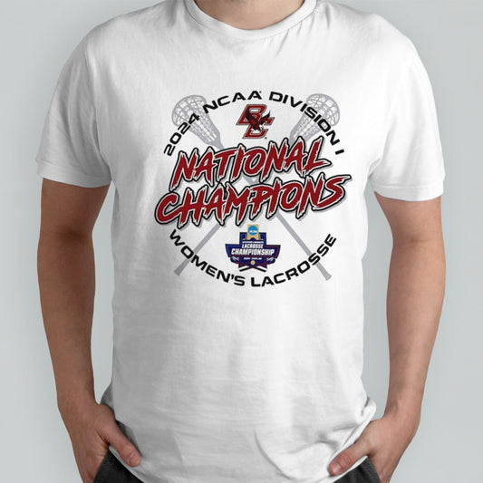 Boston College Eagles 2024 Division I Womenâ€™s Lacrosse National Champions shirt