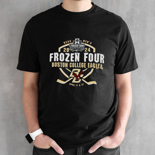Boston College Eagles 2024 NCAA Mensâ€™s Frozen Four shirts