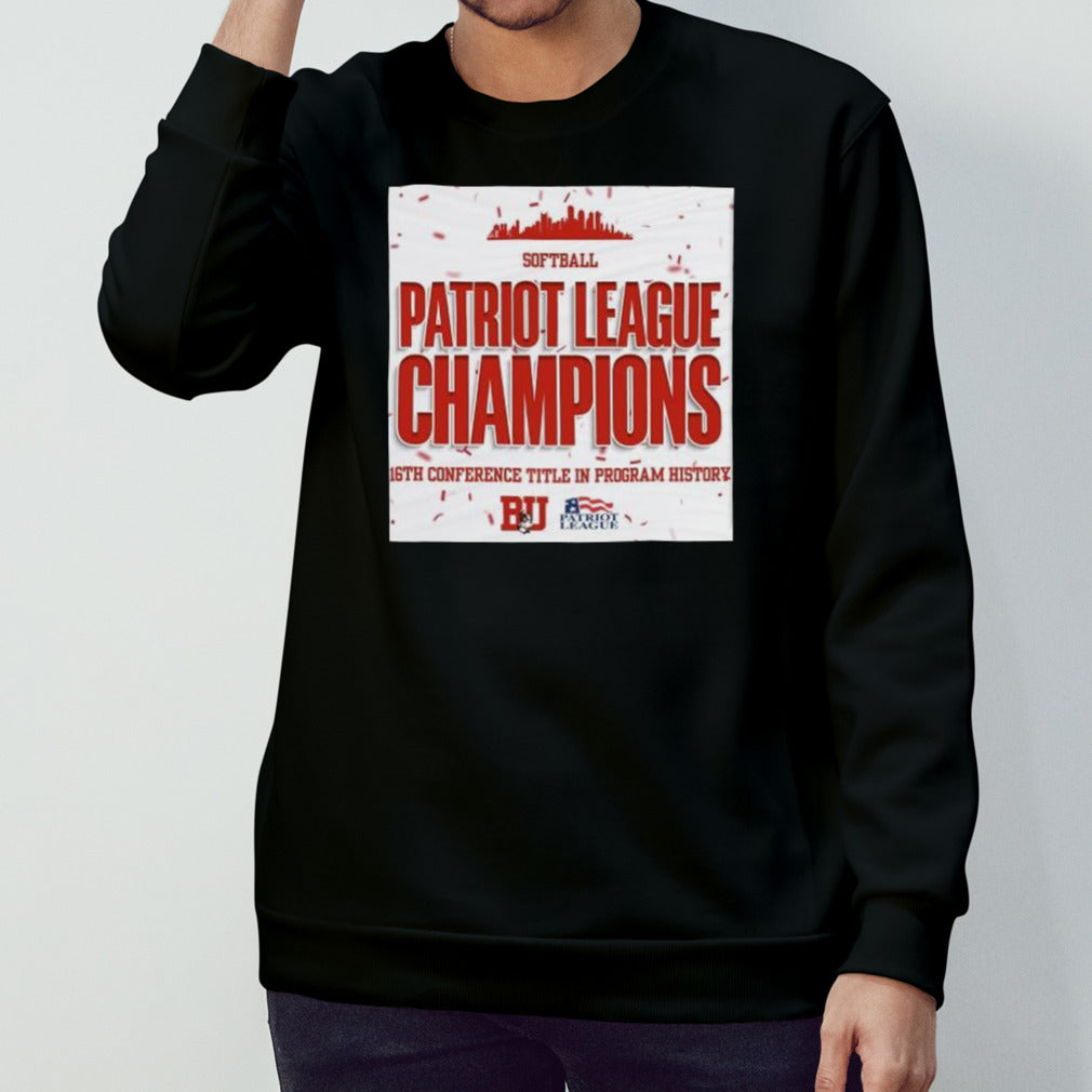 Boston University Athletics Softball 2024 Patriot League Champions 16th Conference Title In Program History Shirt