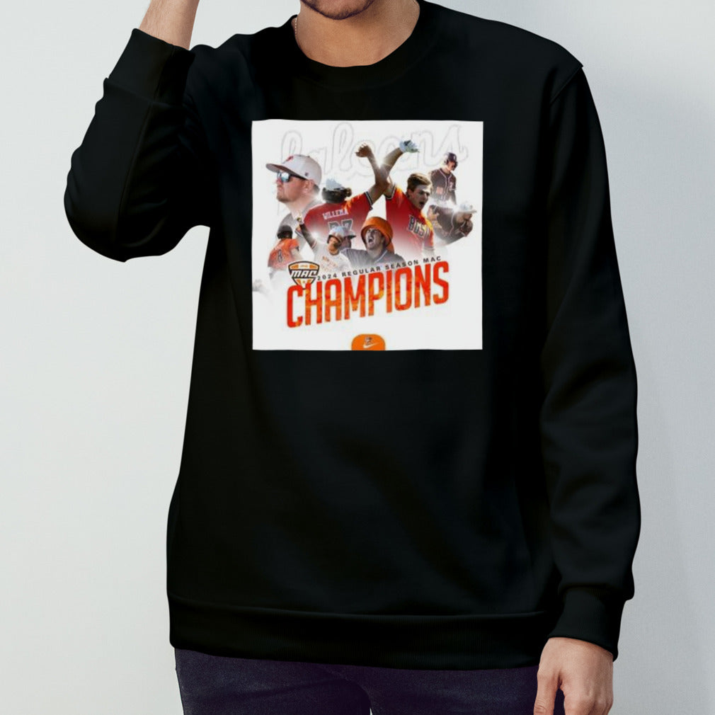 Bowling Green Falcons 2024 Regular Season Mac Champions Shirt