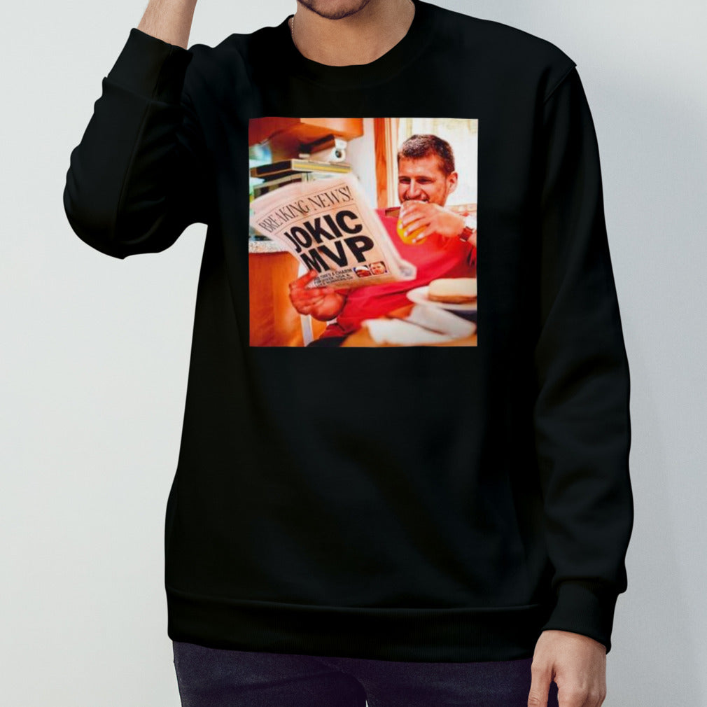 Breaking News Denver Nuggets Nikola JokiÄ‡â€™s MVP shirt