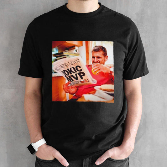 Breaking News Denver Nuggets Nikola JokiÄ‡â€™s MVP shirt