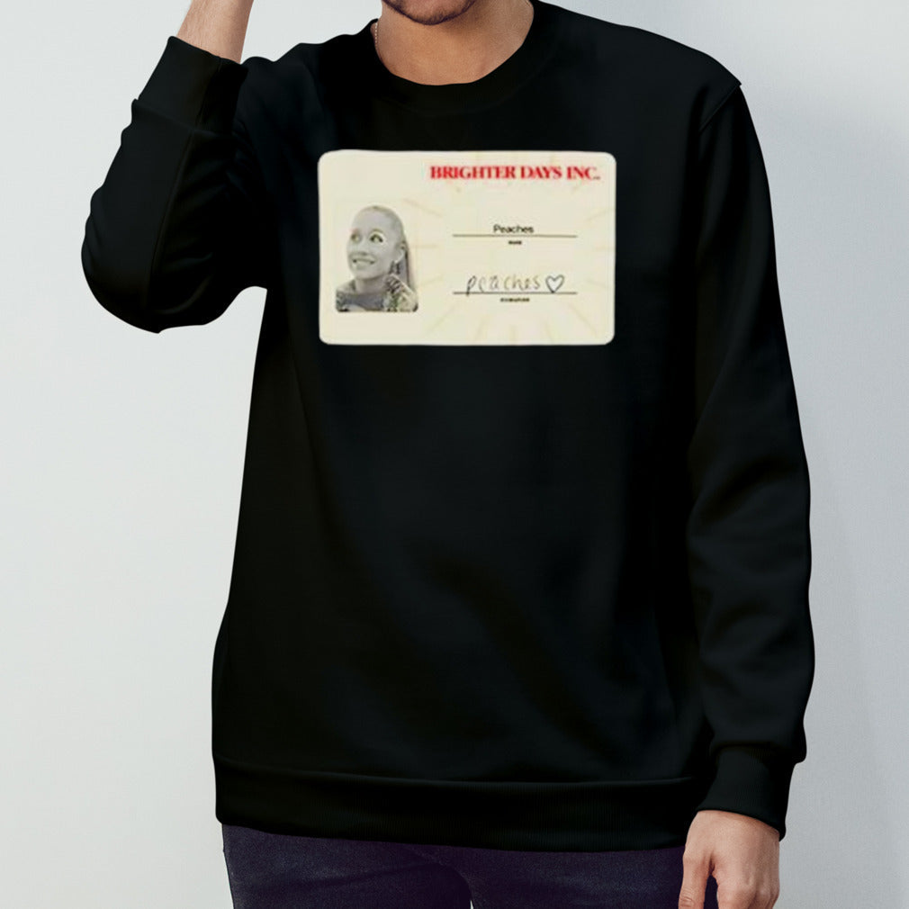 Brighter Days INC peaches shirt