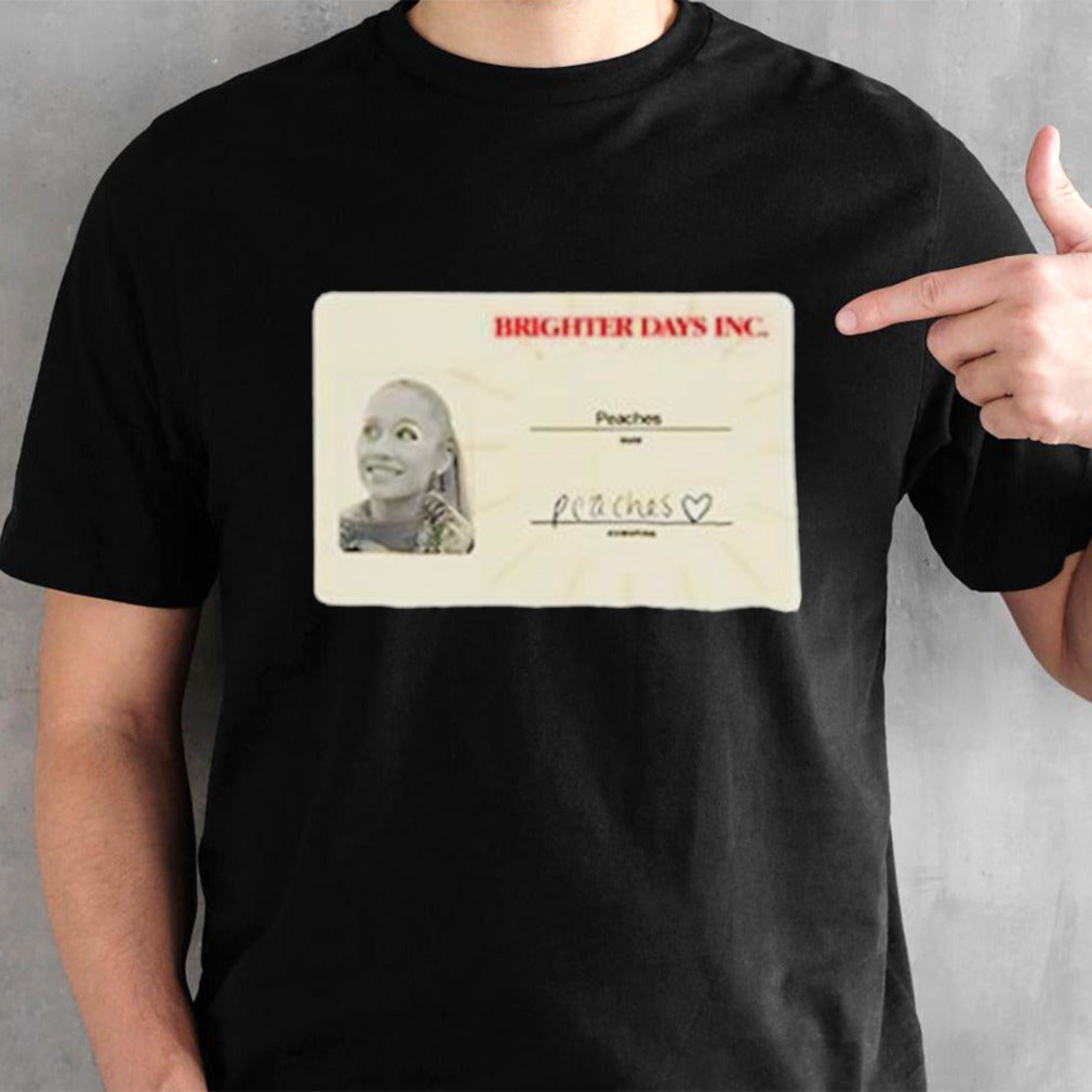 Brighter Days INC peaches shirt