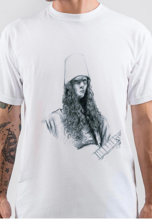 Buckethead Art T-Shirt Style007