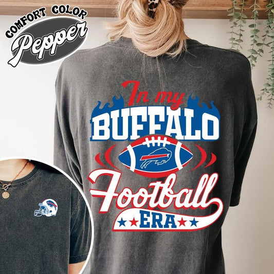 Buffalo New York Comfort Color Shirt, Lets Go Buffalo, New York Football Shirt, New York Shirt Aesthetic, Vintage Football Shirt, Football Shirt
