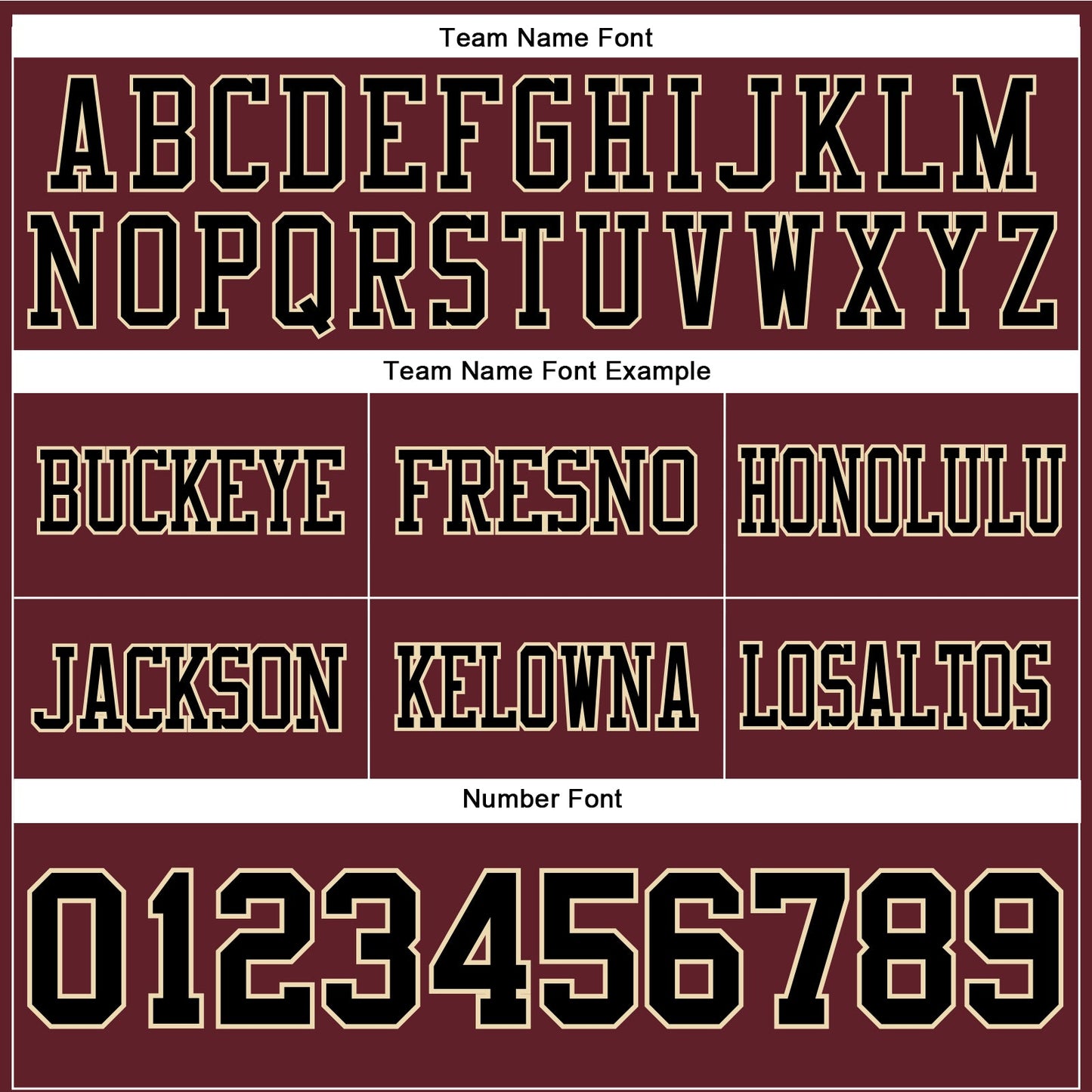 Custom Burgundy Black-City Cream Authentic Football Jersey