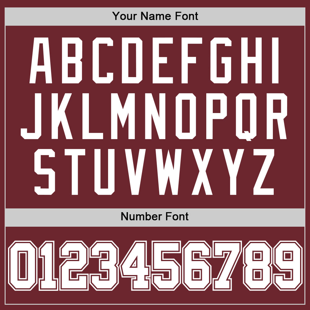 Custom Burgundy White Authentic Basketball Jersey