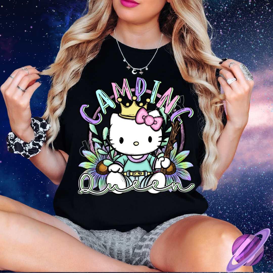 CAMPING QUEEN TEE