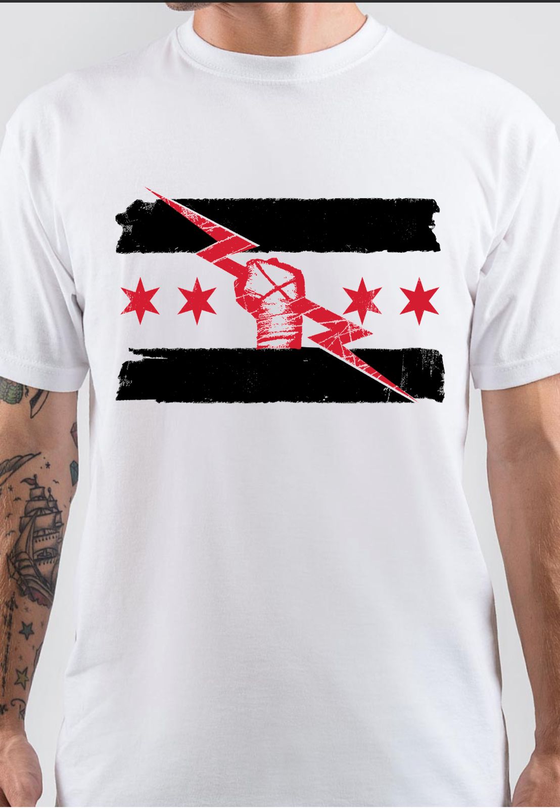 CM Punk T-Shirt Style012
