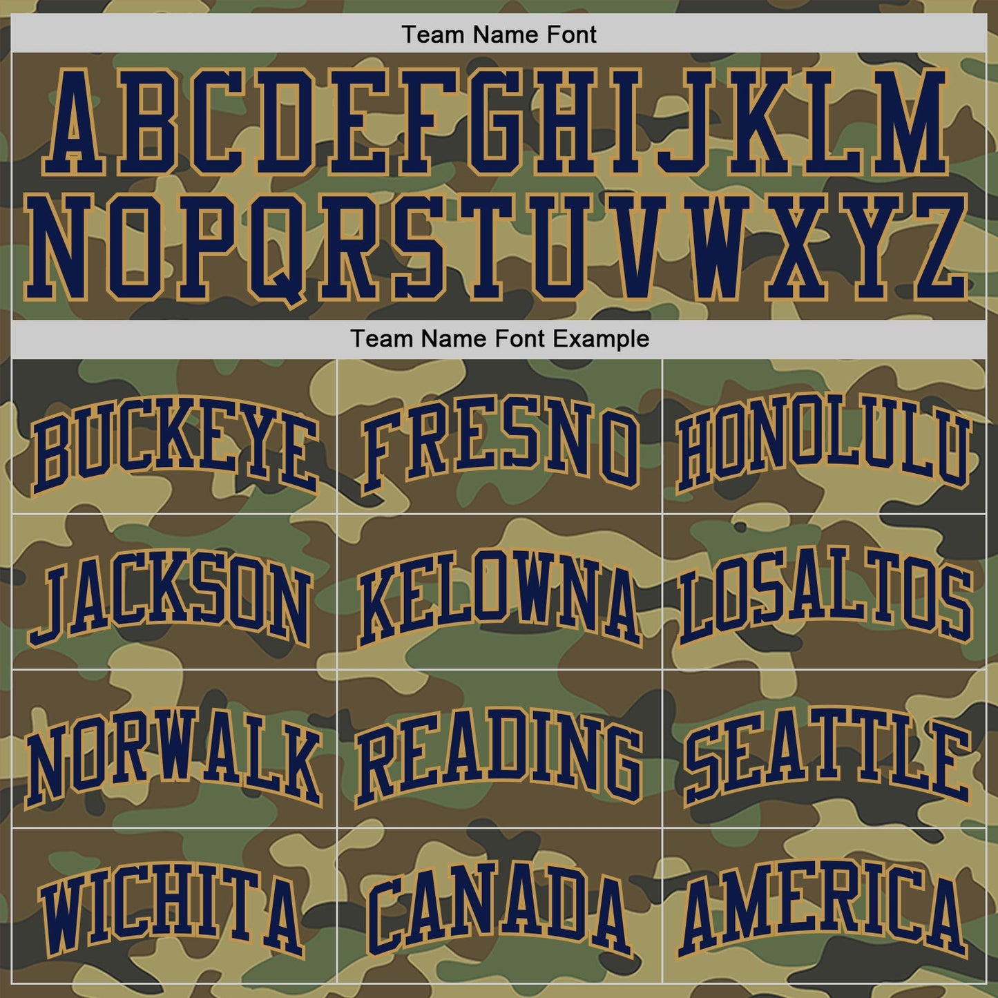 Custom Camo Navy-Old Gold Authentic Salute To Service Basketball Jersey