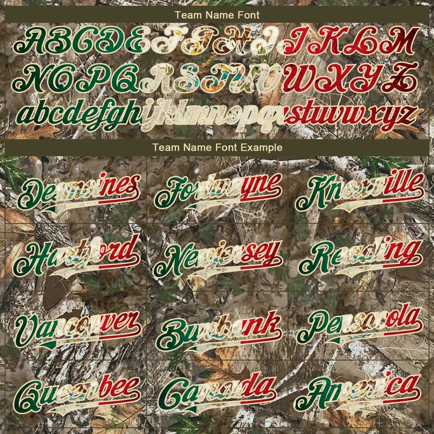 Custom Camo Vintage Mexican Flag-Cream 3D Woodland Camo Authentic Salute To Service Baseball Jersey