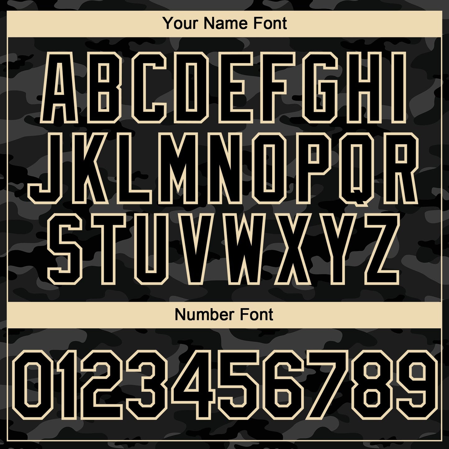 Custom Camo Black-Cream 3D American Flag Authentic Salute To Service Baseball Jersey