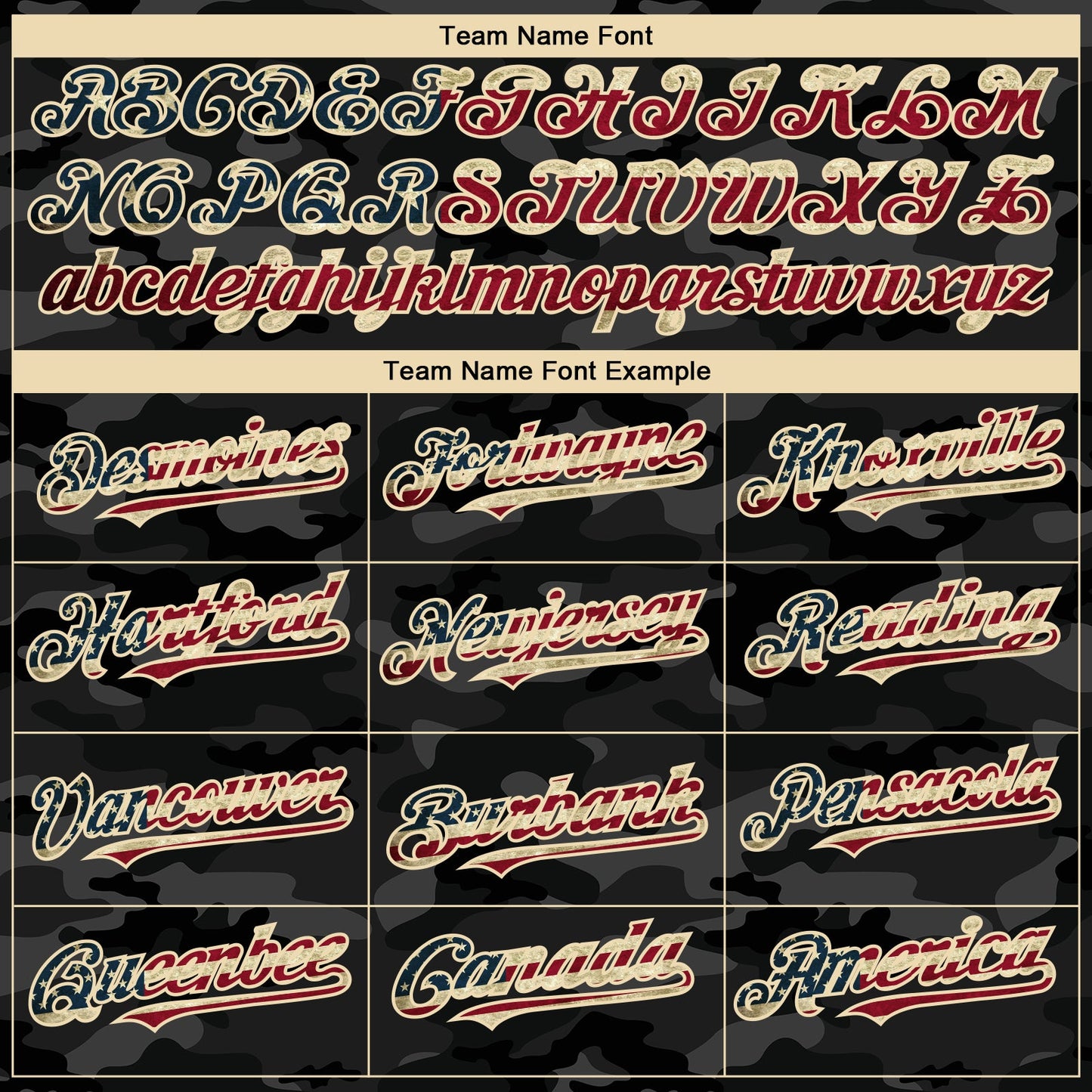 Custom Camo Vintage USA Flag-Cream 3D Authentic Salute To Service Baseball Jersey