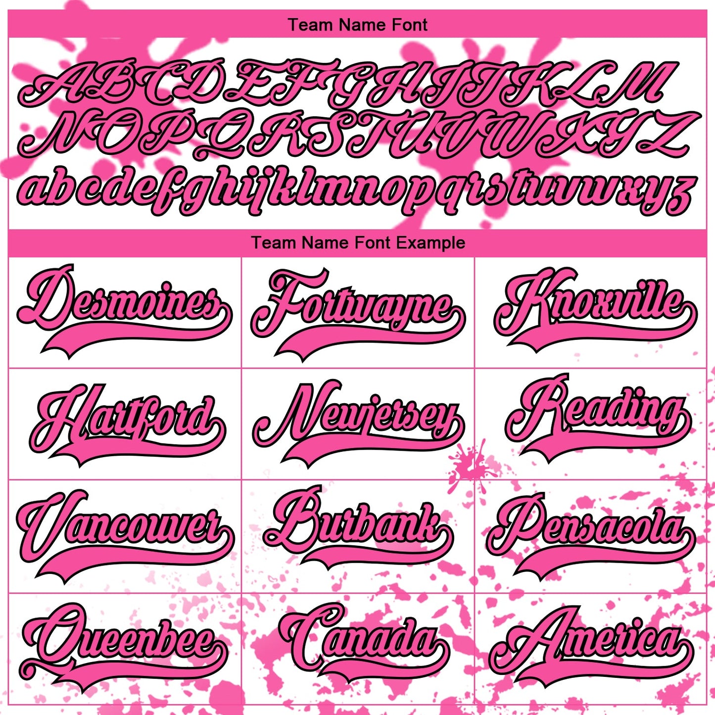 Custom Camo Pink Black-White Splash Hockey Lace Neck Jersey