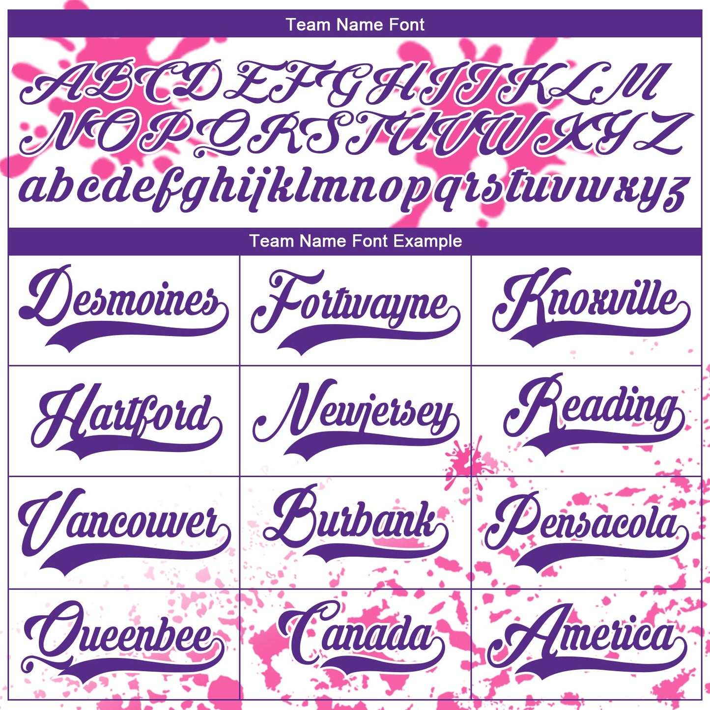 Custom Camo Purple Pink-White Splash Hockey Lace Neck Jersey