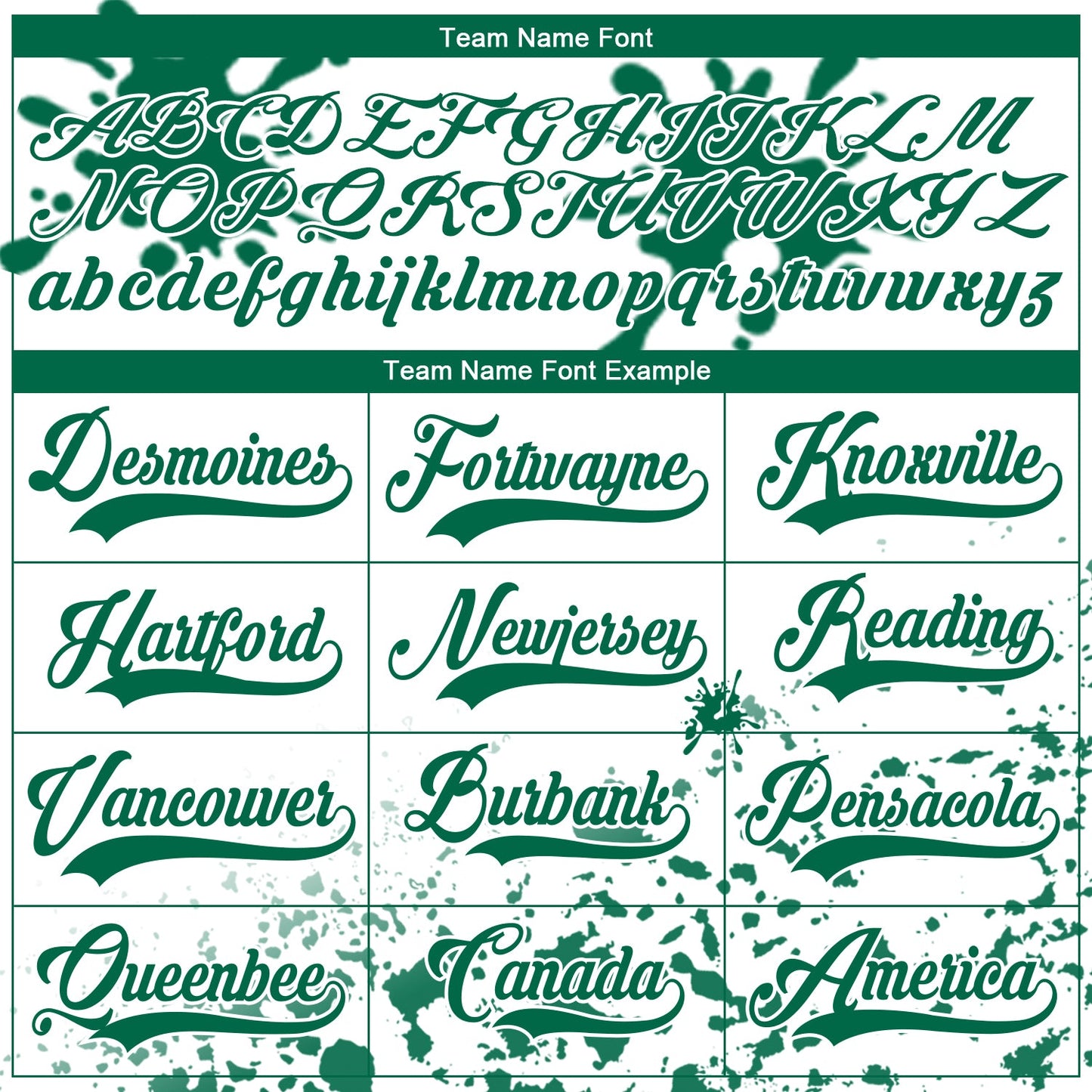 Custom Camo Kelly Green Black-White Splash Hockey Lace Neck Jersey