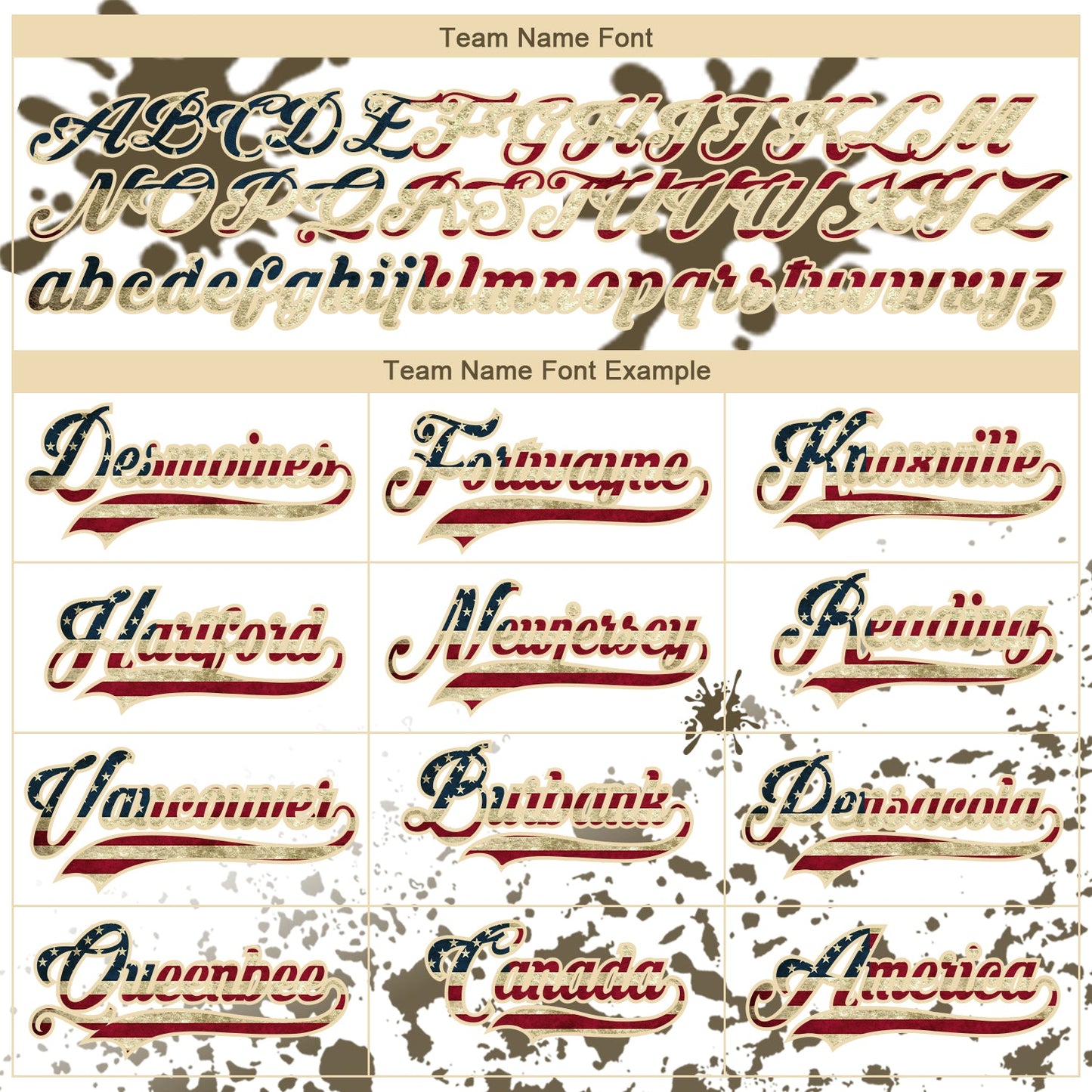 Custom Camo Vintage USA Flag Olive Black Cream-White Splash Hockey Lace Neck Jersey