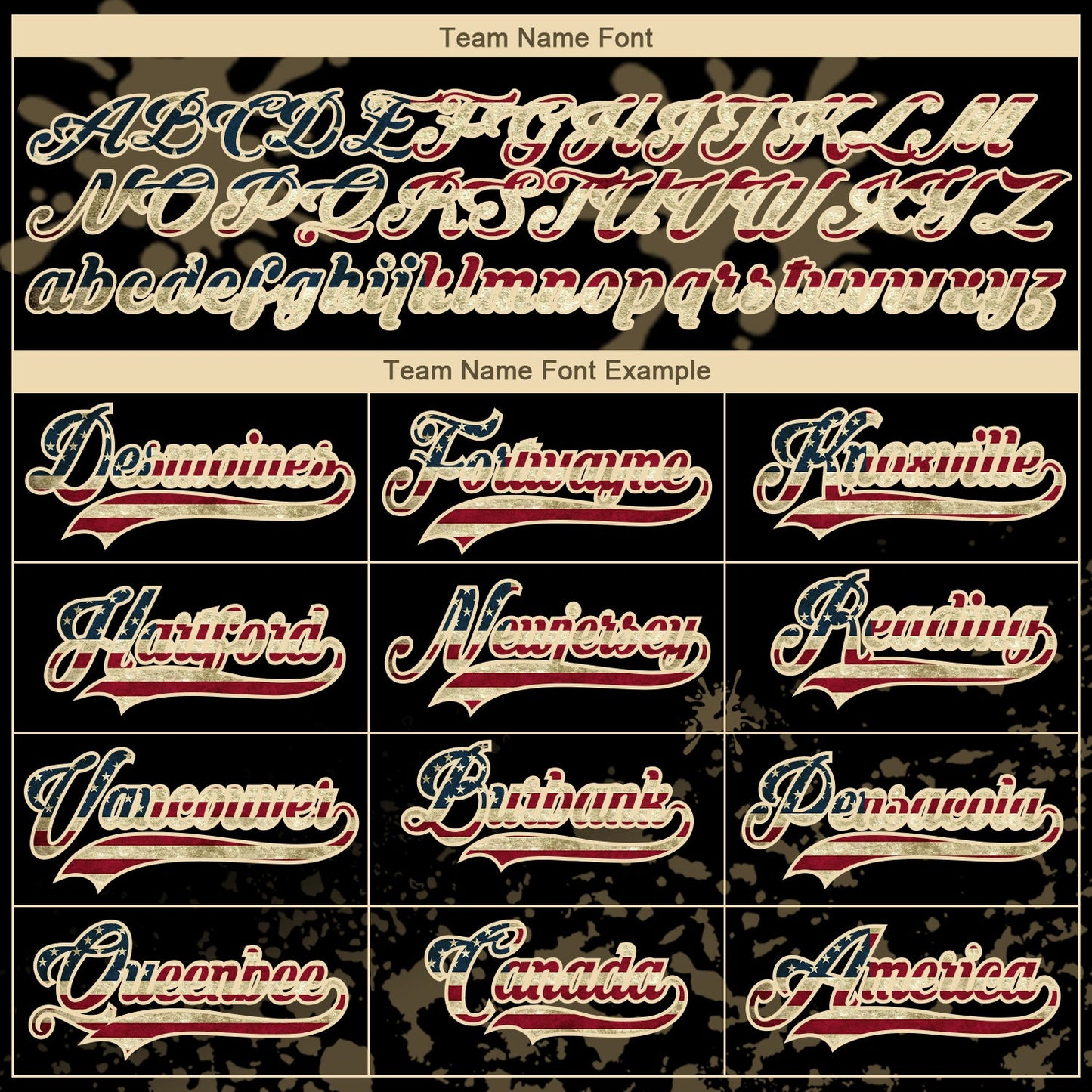 Custom Camo Vintage USA Flag Olive Black-Cream Splash Hockey Lace Neck Jersey