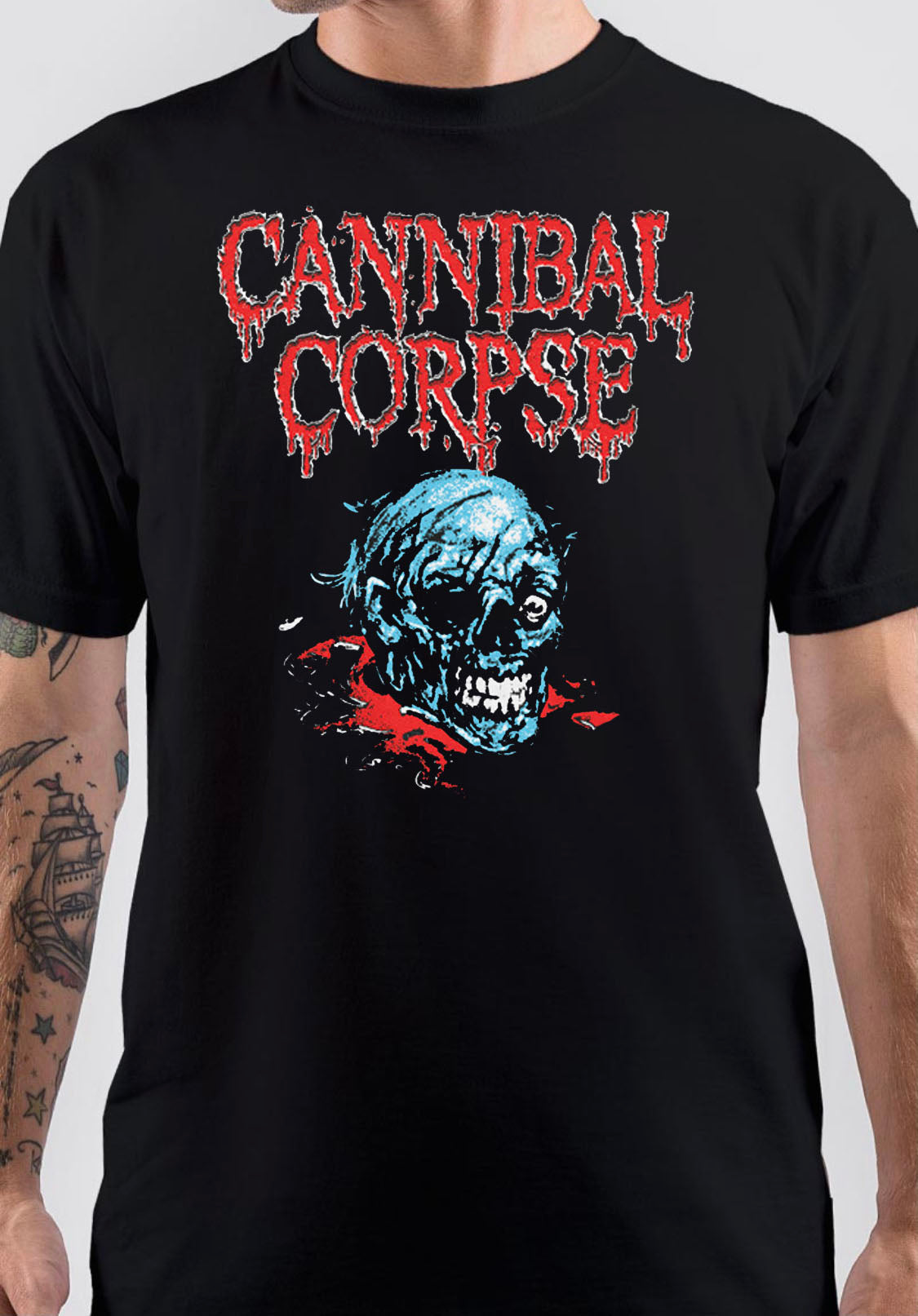 Cannibal Corpse Black T-Shirt Style008