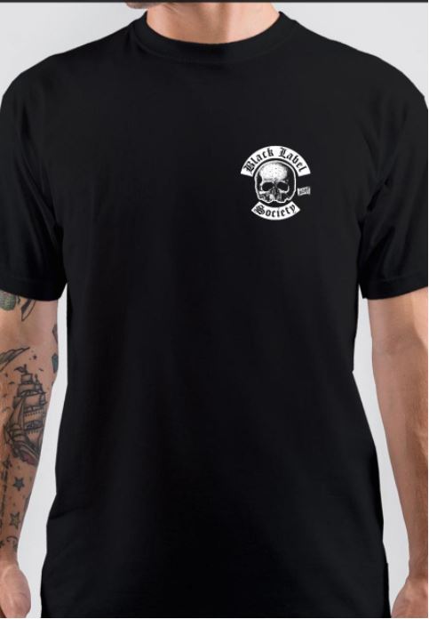 Black Label Society Half Sleeve Black T-Shirt