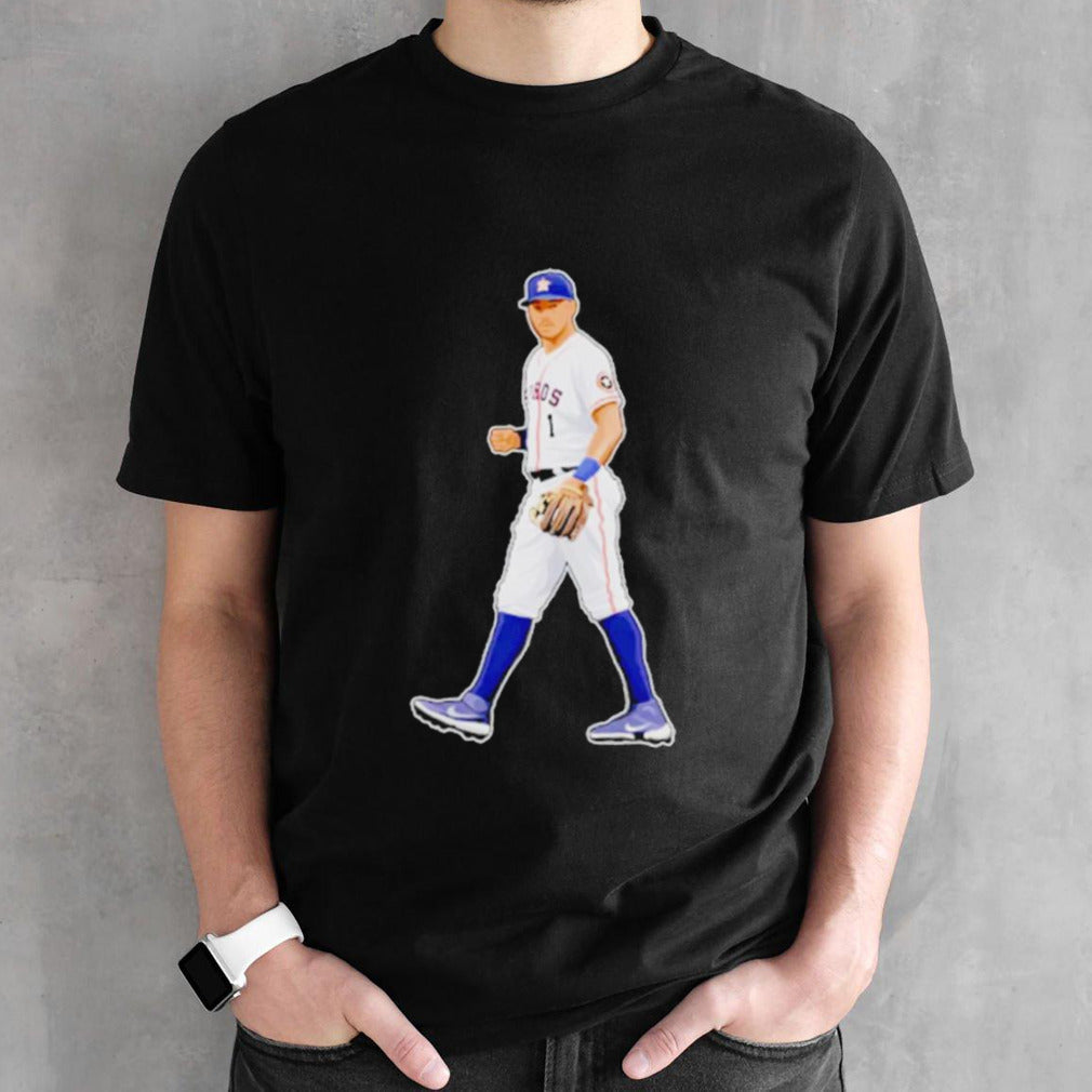 Carlos Correa 1 first inning baseball shirt