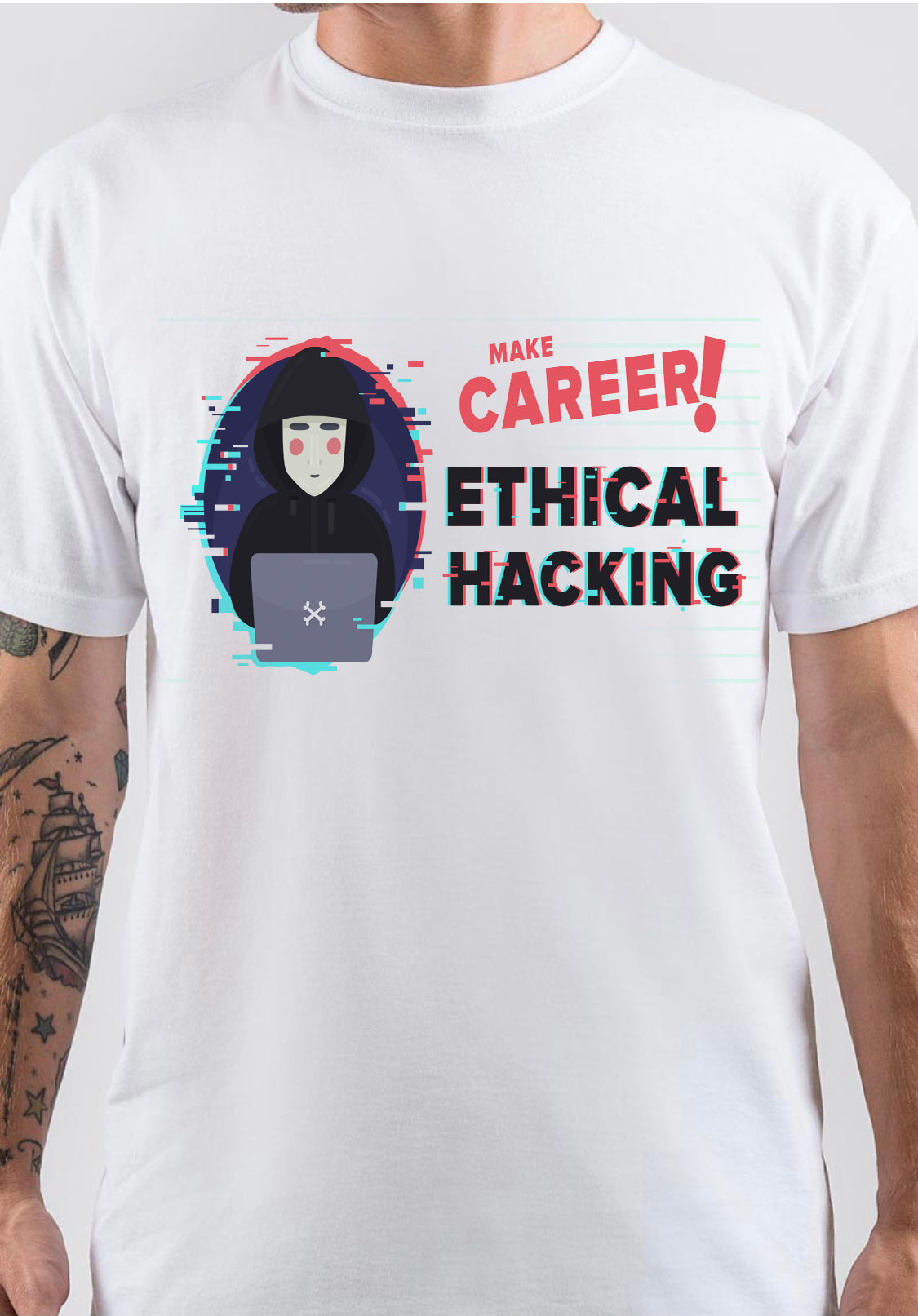 Certified Ethical Hacker Logo T-Shirt Style003
