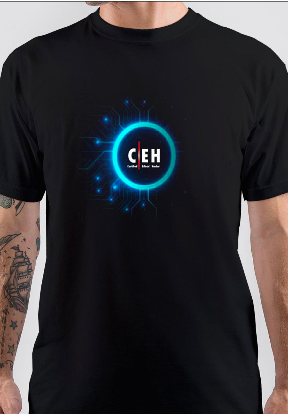 Certified Ethical Hacker Logo T-Shirt Style002