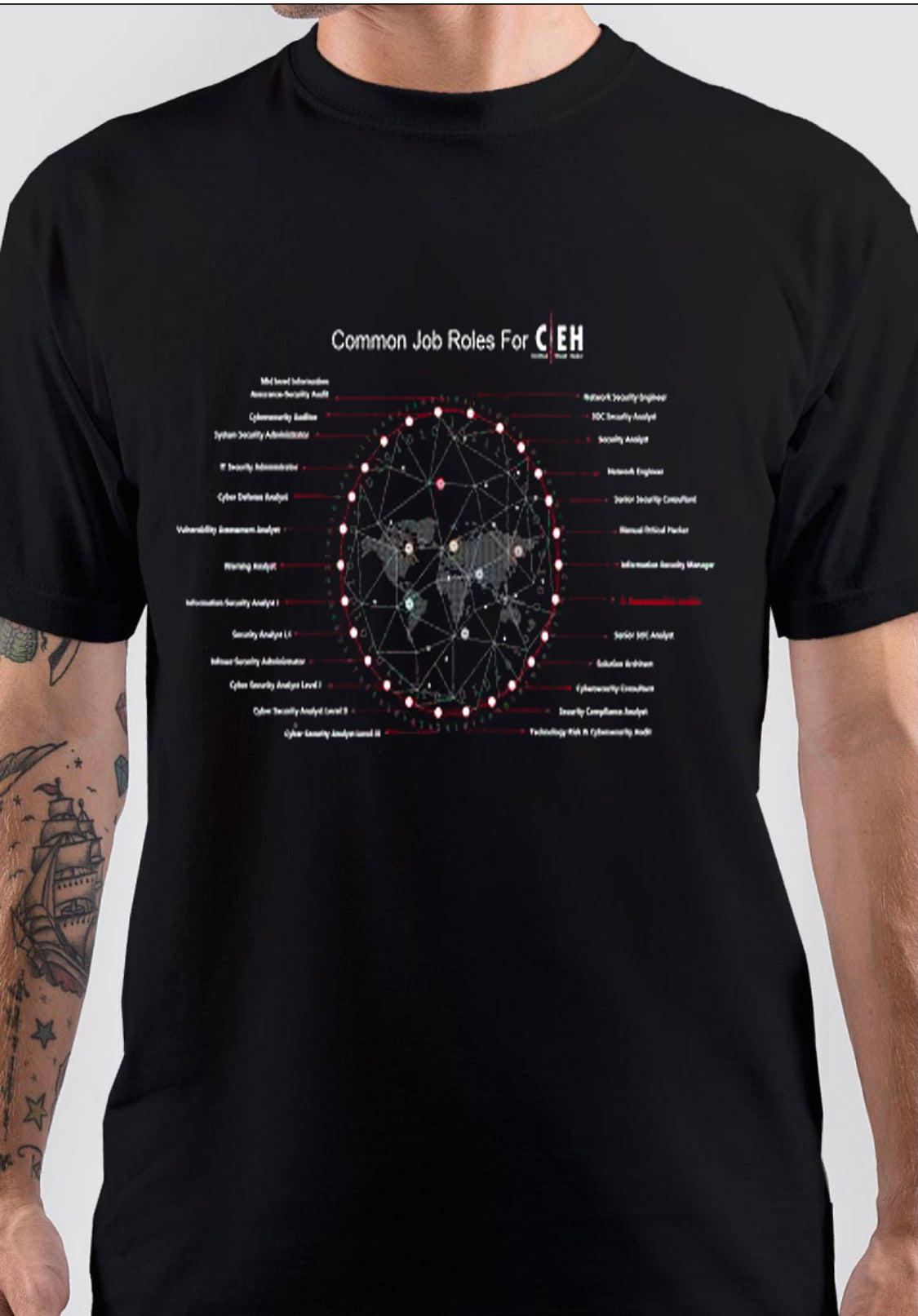 Certified Ethical Hacker T-Shirt Style001
