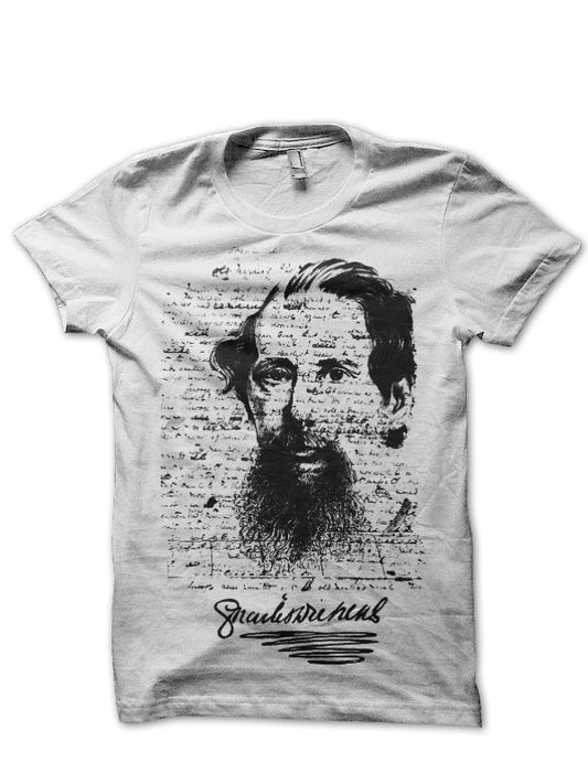Charles Dickens T-Shirt Style011